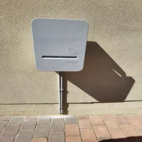Installation borne IRVE