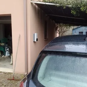 Installation borne avec véhicule